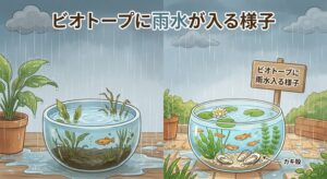 めだかビオトープに雨水って悪いの？「自然な水」に潜むリスクと正しい活用法